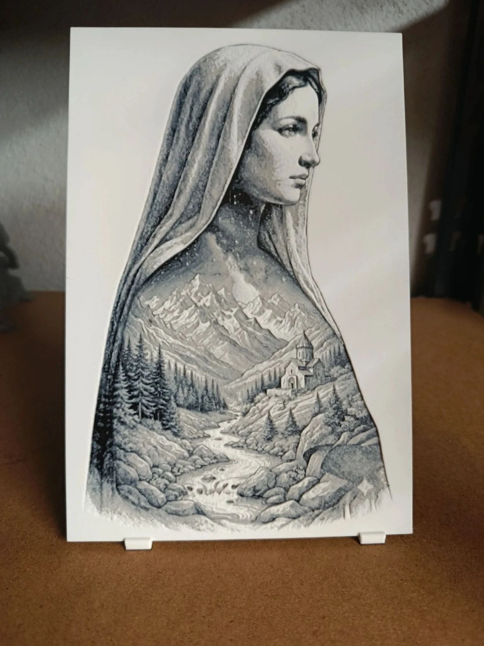 Marie Madeleine peinture 3d 